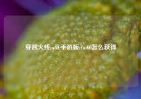 穿越火线m60,手游版cfm60怎么获得