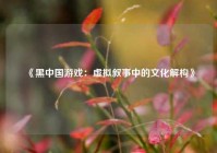 《黑中国游戏：虚拟叙事中的文化解构》