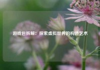 游戏包拆解：探索虚拟世界的构造艺术
