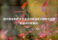 露天煤业股吧,岁月老去你能讲讲从前你生活的老城镇的故事吗?