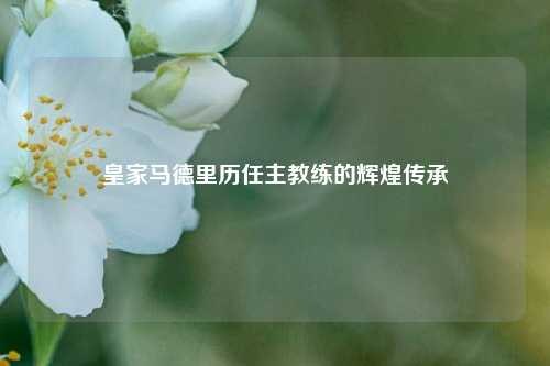 皇家马德里历任主教练的辉煌传承